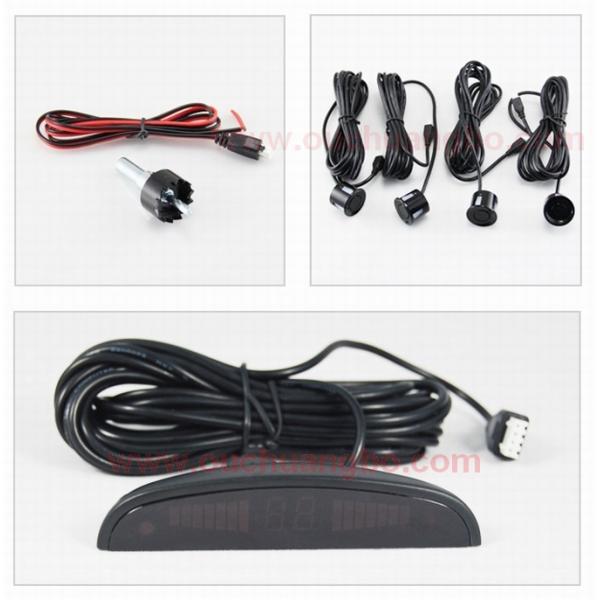 Ouchuangbo Car parking sensor system digital colored LED display working temperature OCB-L211