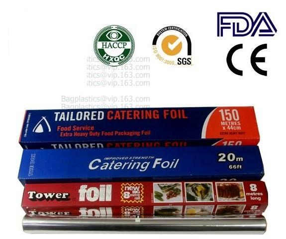 Household food baking foil barbecue aluminum foil roll,Household aluminium foil jumbo roll 8011,foil jumbo roll manufact