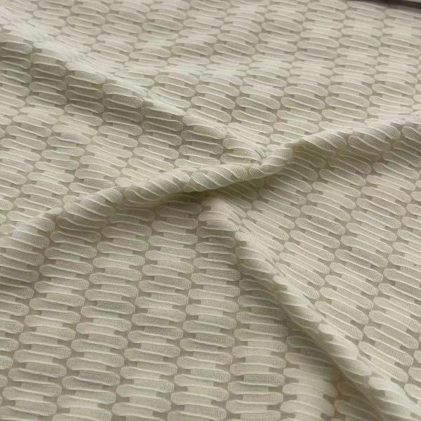 Assorted Knitting Jacquard Jersey Fabric 88%P 12%SP 145CM 230GSM C07-169
