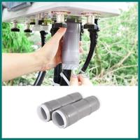 Tuyaux à refroidissement en silicone gris avec mastic pour la protection contre les intempéries