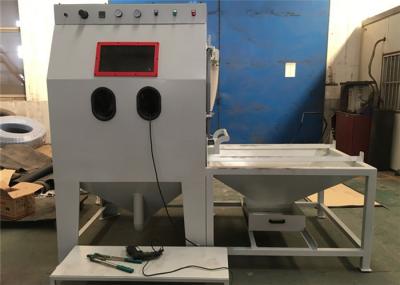 Common Industrial Sandblaster Cabinet , Suction Abrasive Blast Cabinet For Castings