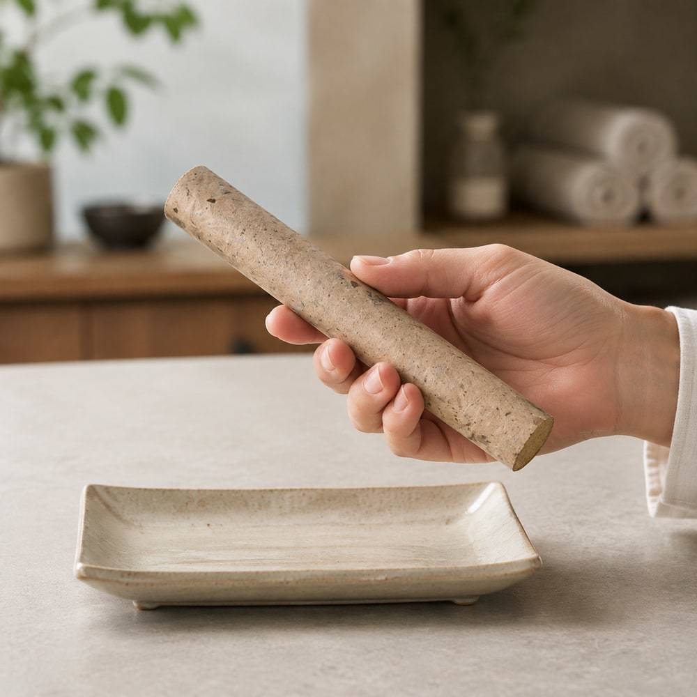 3 cm Mugwort Moxa Stick, 20 cm Long, Three-Year Aged Loose Format