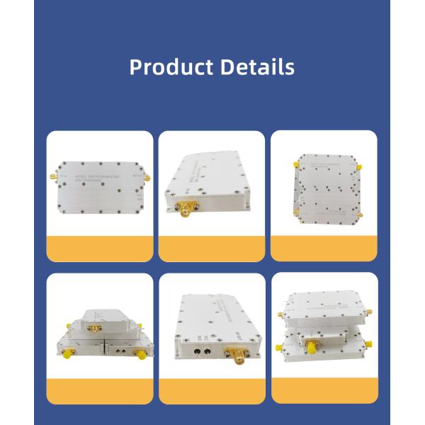 Customized 2000-6000MHz 2W Ultra-Broadband RF Power Amplifier for Wireless Communication, Radar Systems