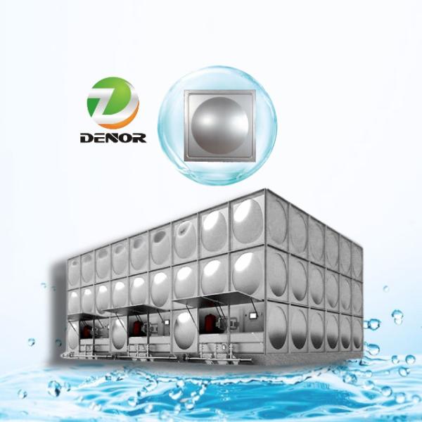 Réservoir d'eau/réservoir de stockage en acier ondulé de grande capacité à grand diamètre
