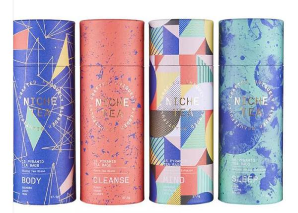 5-120cm Height Cosmetic Paper Packaging Biodegradable Essential Oil Tube Packaging