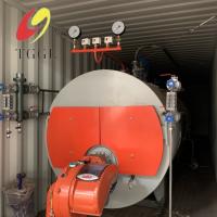 Simples de operar WNS Combustível diesel gás de combustível duplo caldeira a vapor para máquina de secagem