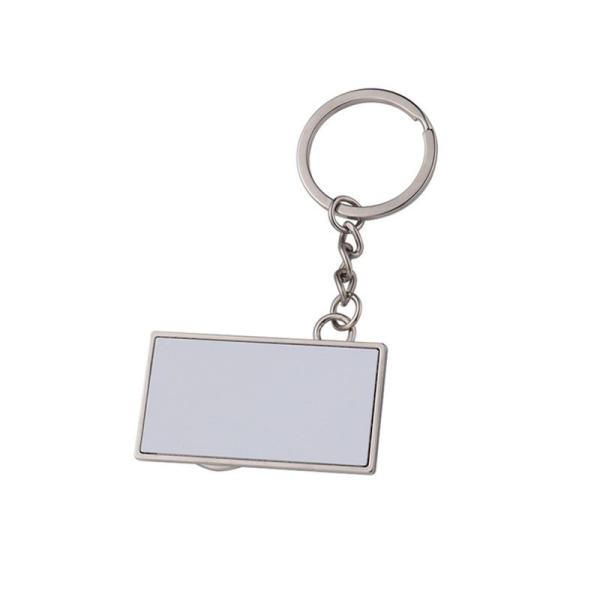 Printable Metal Sublimation Keychain Diy Key Ring Holder Various Shapes Of Sublimation Keychain Blanks