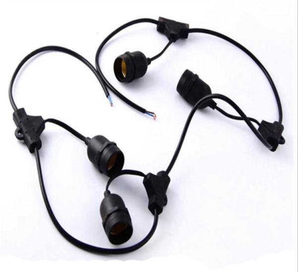 Hot sale black pendant Lamp extension cord 0.5m-10m copper Loft Lights cable