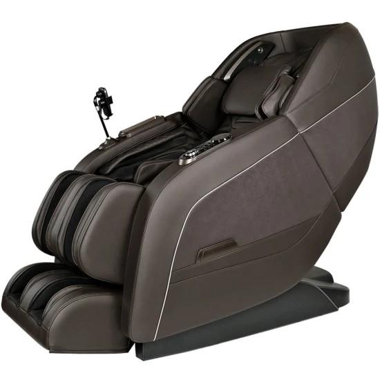 4D 125cm Long L Track Massage Chair With Automatic Extendable Legrest