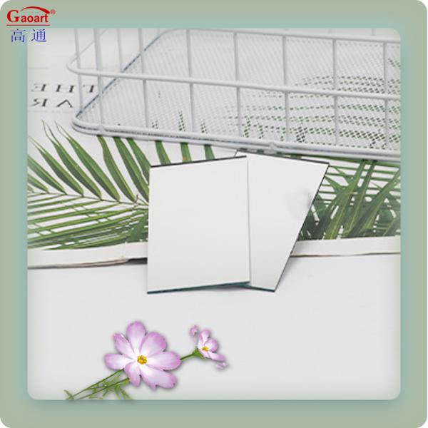 Домашнее убранство Клейкое волнообразное полное длину безрамочное стеклянное зеркало для гостиной 80 см Круглое