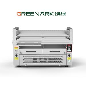 800°C Commercial BBQ Grill with Dual-Zone Searing