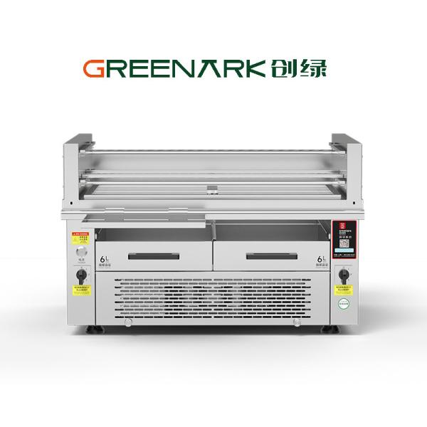 800°C Commercial BBQ Grill with Dual-Zone Searing