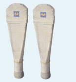 Сопло входа кожуха Al2O3 ковша шлака ZRO2 c составное под