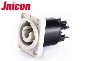 3 o Pin Circualr IP44 Waterproof o soquete 500V/20A de Powercon dos conectores