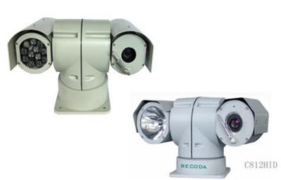 Night view car PTZ camera 480TVL , Shockproof vehicle mounted PTZ camera