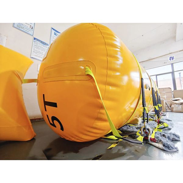 Inflatable Lift Bags Strong Load Bearing Easy Operation Good Sealing
