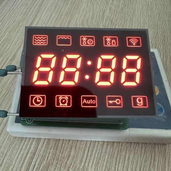 WIFI-Controlled Ultra Bright Red 4-Digit 7-Segment Common Cathode LED segment displays for Digital Microwaves