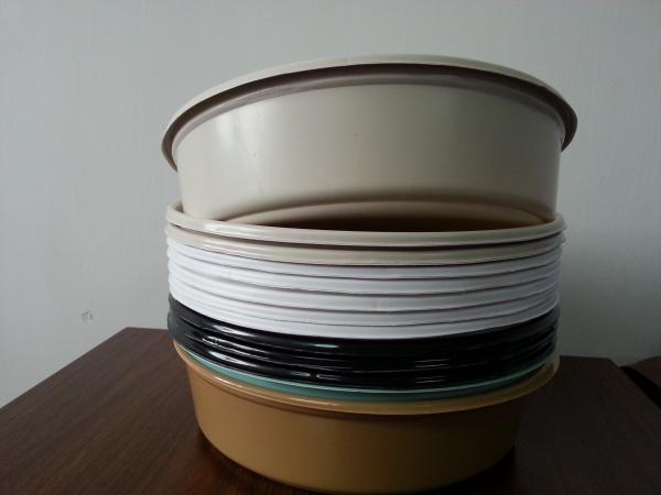 Plastic tray for drip tray, blister