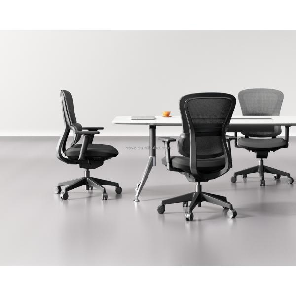 Adjustable Executive Mesh Office Chair 3D Armrest With BIFMA Standard