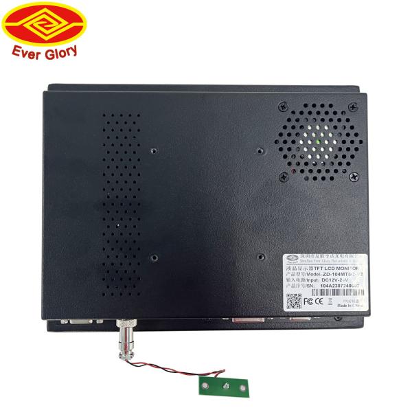 Anti Glare 10.1 Inch Touch Monitor Fingerprint Proof Shock Resistance For Outdoor