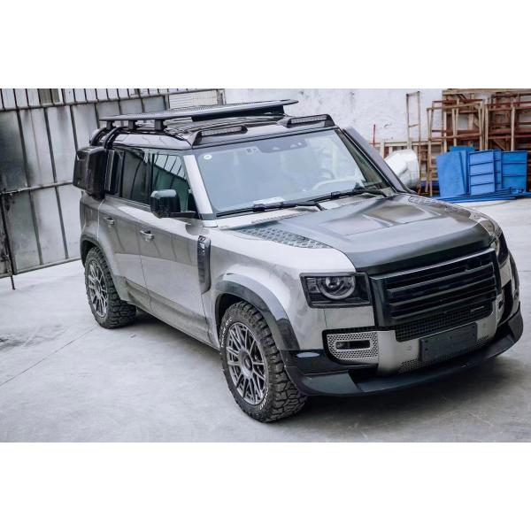 Carbon Fiber Hood for Land Rover Defender Carbon Fiber Material  Defender Upgraded SVR Style Cover