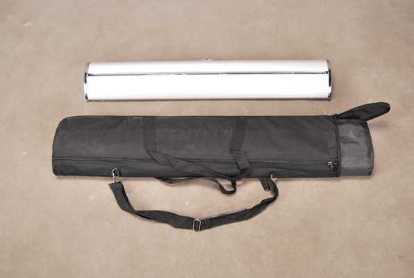 Exhibition Event Retractable Banner Stands Premium Aluminium W 83 * H 200 Cm