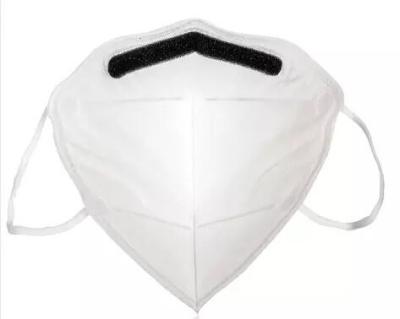 White Color N95 Respirator Mask Hypoallergenic Help Limit Germs Spread