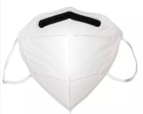 Niosh Rated N95 Face Mask Moisture Proof Environmental Friendly Aluminum Nose Clip
