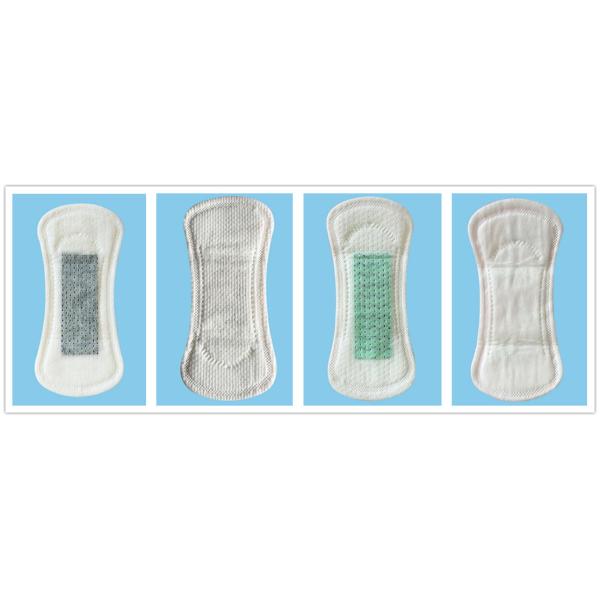 OEM Ladies Sanitary Napkins Natural Thin Breathable Panty Liners Wingless
