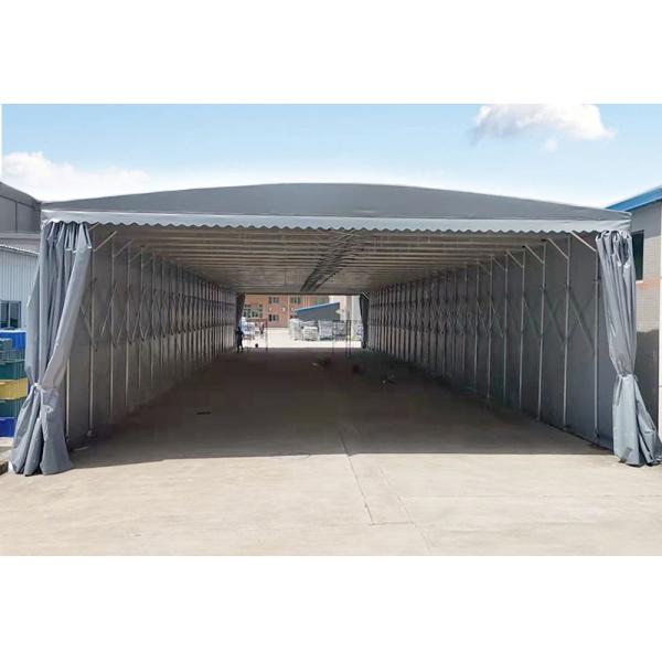 Customized Printing Tarpaulin Outdoor Push-Pull Shed Telescopic Awning Manufacturers