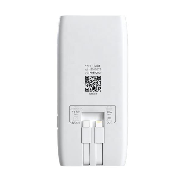 TypeC Port TypeC Cable Lightning Cable 5V/3A Easily Plugged in and Used with a SIM Card TT-5G Compact Portable Wi-Fi Router