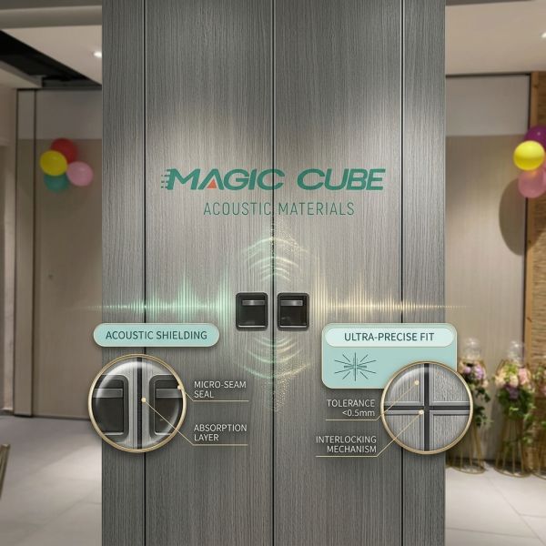 Polyester Fiber Acoustic Panel 1200x600mm 12mm Sound Absorbing Wall Board for Art Gallery Interior Decoration
