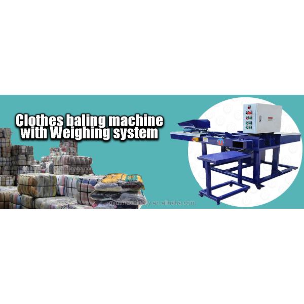 Гидравлический баллер для отходов пластика и бумаги текстиля хлопка отходов ковриков Балирующая машина