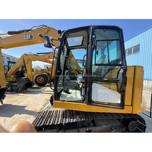 Cat 307E 7 Ton Excavator with Eaton Hydraulic Pump and Original 306 Rubber Crawler