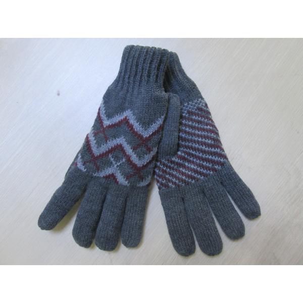 Ladies Acrylic Glove with Jacquard--Thinsulate glove--Fashion glove--Gift