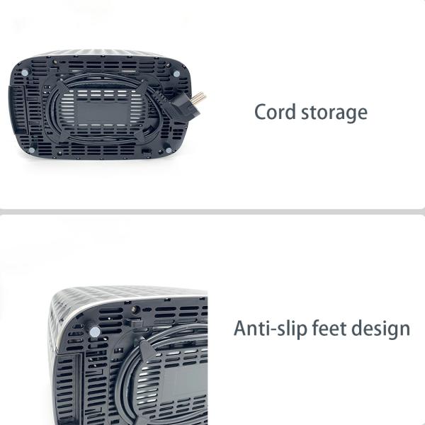 New design black housing 2 slice toaster toaster sandwich maker