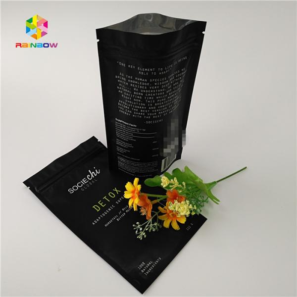 Aluminum k Snack Bag Packaging Gravure Printing For Chocolate / Protein Powder