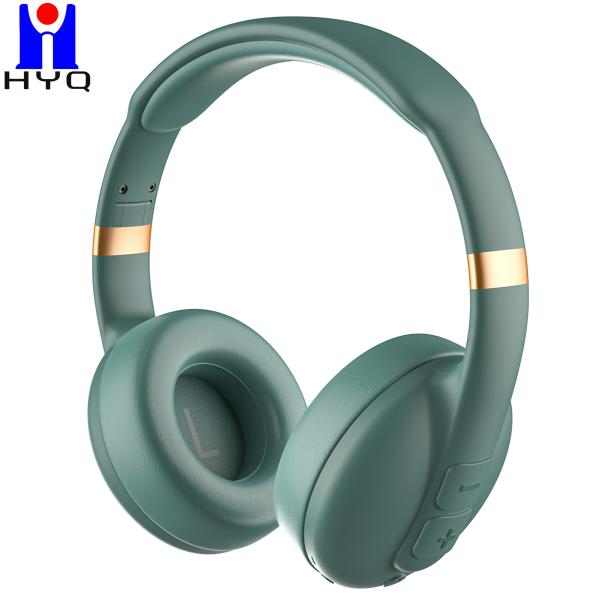 20KHz 40mm Speaker Wireless Headphone Factory Large Capacity Battery Superior Sound Bluetooth Heasets