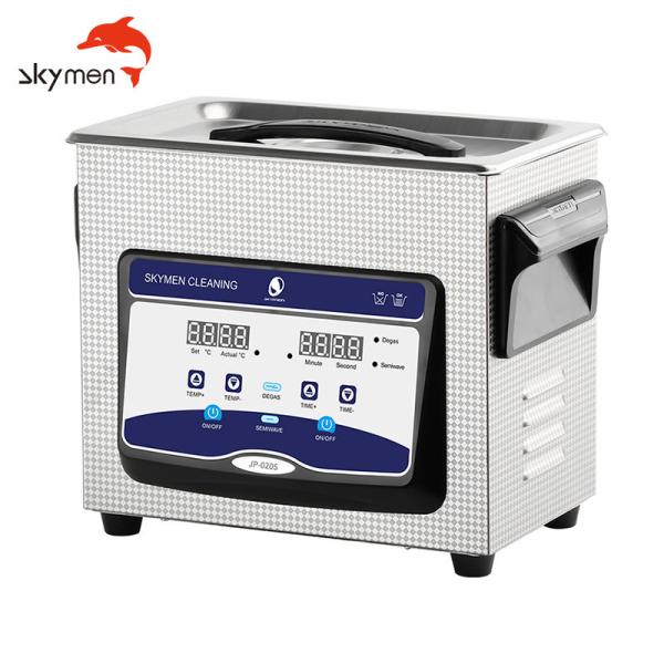 120W / 60W Commercial Skymen Ultrasonic Cleaner Semiwave Function For Jewelry
