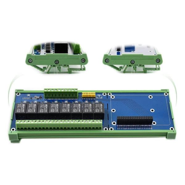 3 8 Ways Relay Control Module Expansion Board Optocoupler Isolation for Raspberry Pi