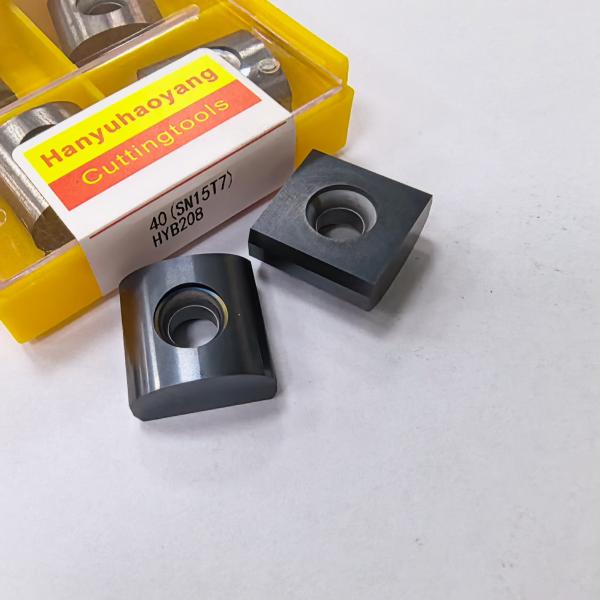 Milling Insert, Heavy-Duty Peeling Insert，PVD Coating HYB208, Model 40(SN15T7), Suitable for machining all difficult-to-machine materials except superalloys