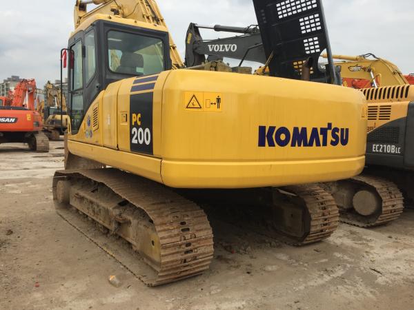 Komatsu PC200-6 PC200-7 PC200-8 Used Japanese 20 ton Hydraulic Track Digger Excavator