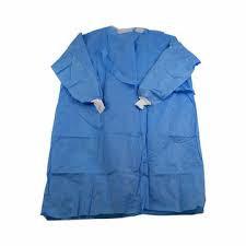 CE Certified Disposable Isolation Gown White Color Odorless Non Skin Stimulation