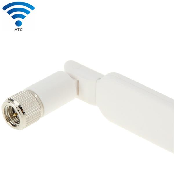 White 4G LTE Router External Antenna SMA Male Bending Connector 50 Ohm Impedance