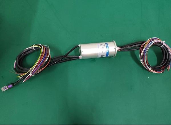 Multi Signals Hybrid Integrated Slip Ring Compact Slip Ring  440VAC 36 Circuits