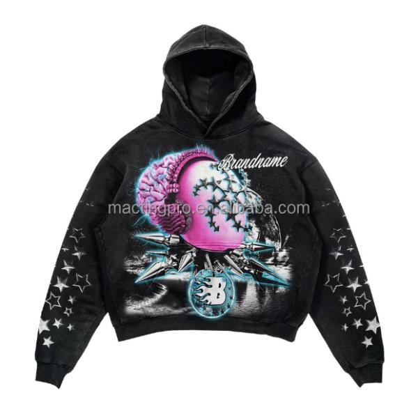 Direct To Garment Hoodies Dtg Sweatshirt Printing  Unisex Men'S Label