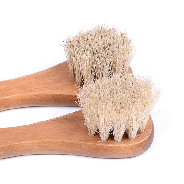 Aplicador polonês da escova natural da sapata da crina para a tomada do óleo