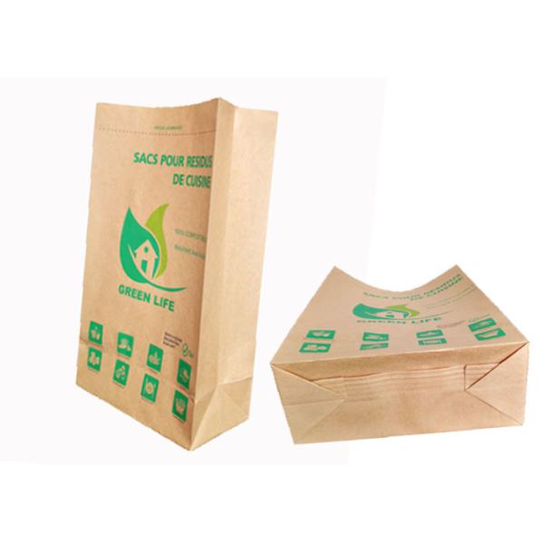 Бумажных мешков Крафт полипропилена бумажных мешков дна щипка Эко прочность на растяжение дружелюбных высокая