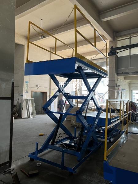 350kg 500kg 800kg 1000kg 1500kg Double Scissor Hydraulic Electric Table Hydraulic Lift
