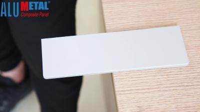 Fogo do exterior de 1220MM ACM - GV anti-bacteriano da luz composta de alumínio retardadora do painel 4MM